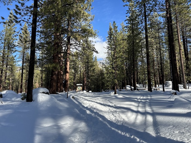 Going for another hike in the snow