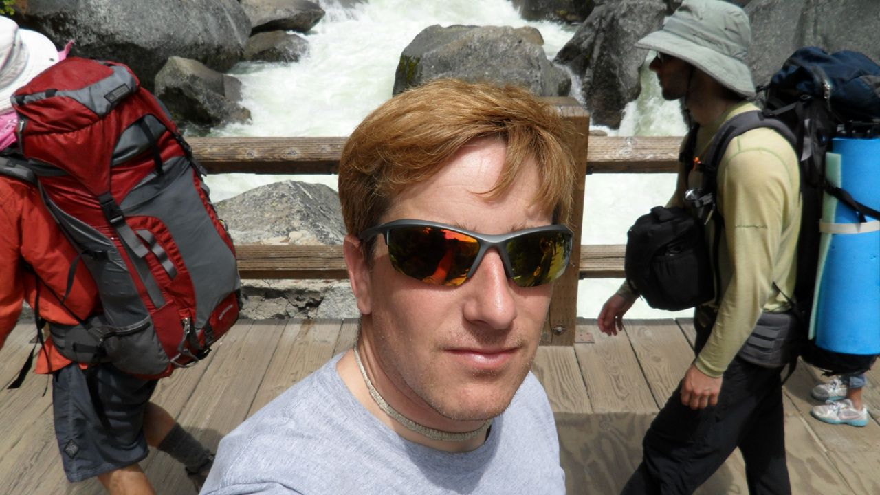 Self Portrait on the Bridge